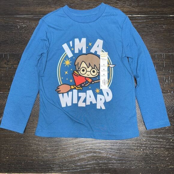 Nwt Harry Potter size 4 im a wizard long sleeve shirt - Picture 1 of 3